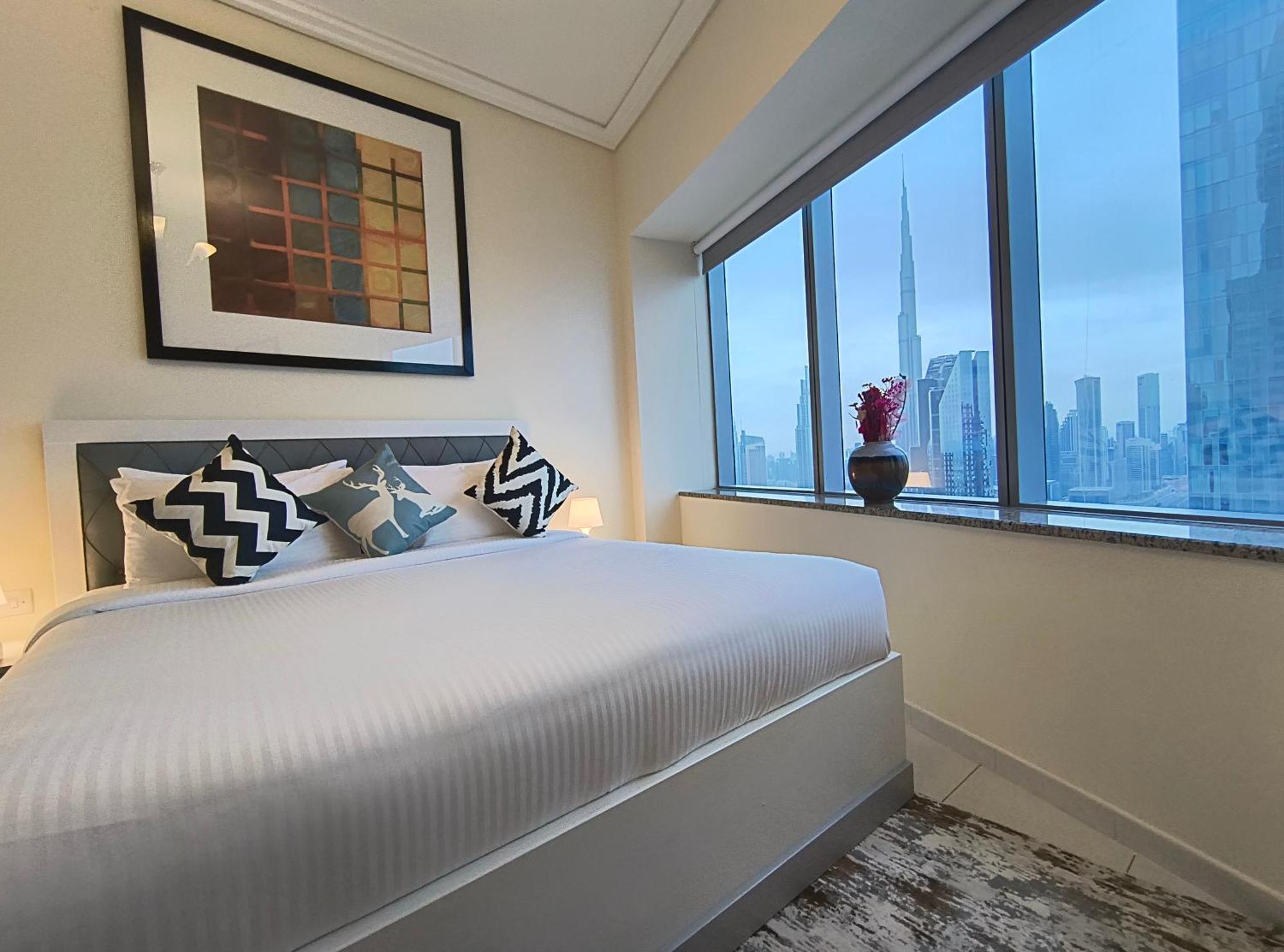 Trinity Holiday Homes - Sheikh Zayed Road Near To Financial Center Metro Station دبي المظهر الخارجي الصورة